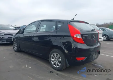 2013 Hyundai Accent Gs from USA, damaged, VIN KMHCT5AE8DU125348